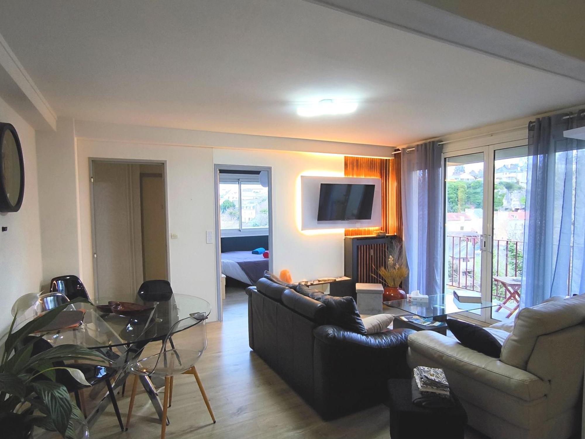 Chez Jean-Claude, Vue Panoramique Au Reveil Apartman Poitiers Kültér fotó